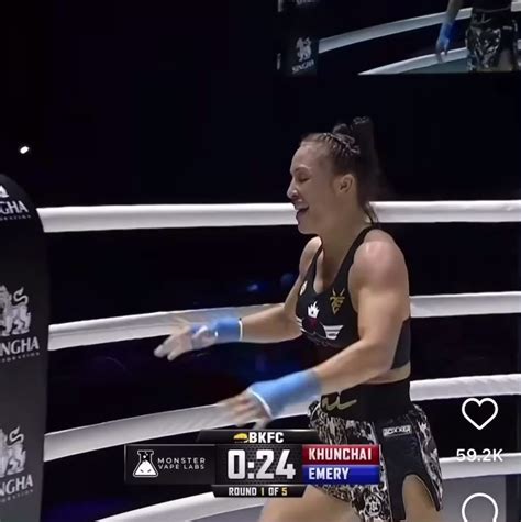 mma female flash|Video: BKFC’s Tai Emery stops Rung